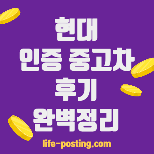 현대-인증-중고차-후기